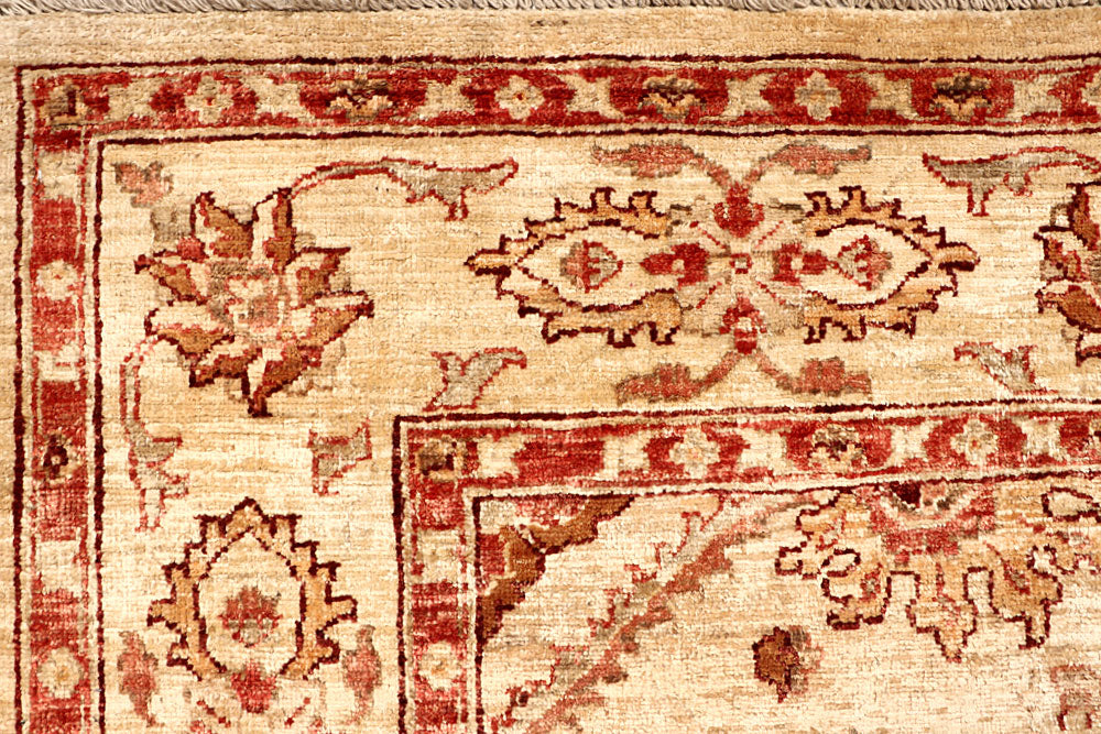 Tan Ziegler 6' 9 x 8' - No. 65580 - ALRUG Rug Store