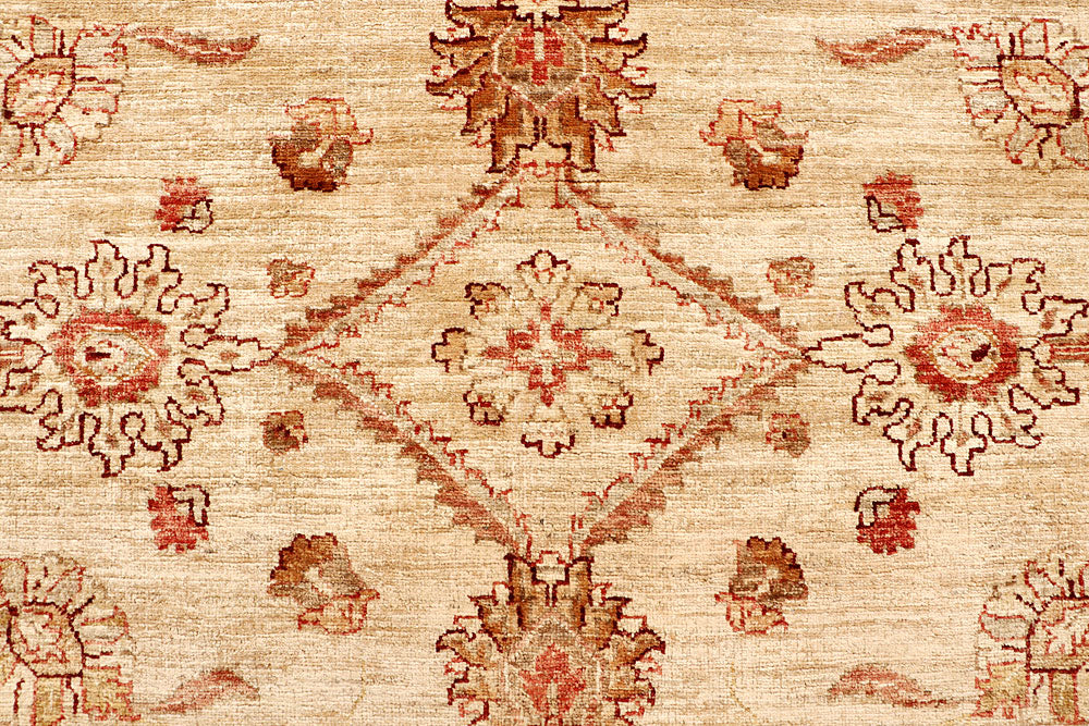 Tan Ziegler 6' 9 x 8' - No. 65580 - ALRUG Rug Store