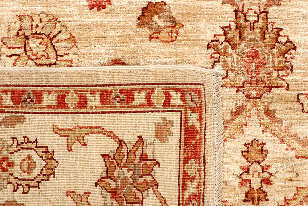 Tan Ziegler 6' 9 x 8' - No. 65580 - ALRUG Rug Store