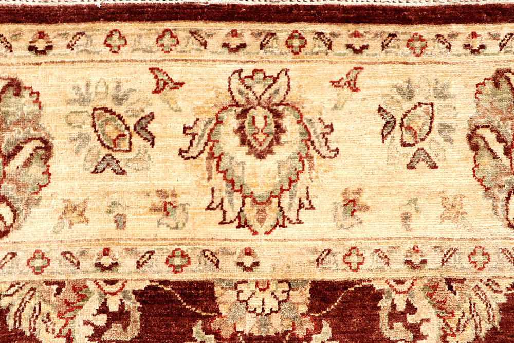 Maroon Ziegler 6' 8 x 9' 9 - No. 65582 - ALRUG Rug Store