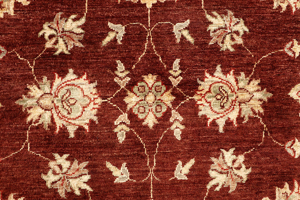 Maroon Ziegler 6' 8 x 9' 9 - No. 65582 - ALRUG Rug Store