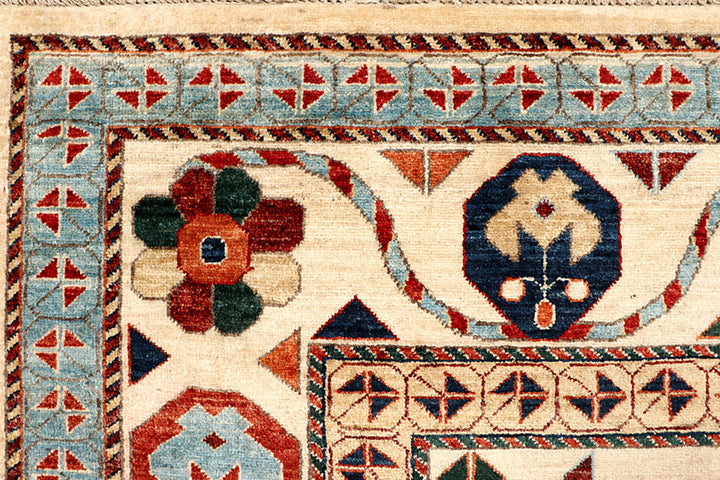 Blanched Almond Oushak 6'  x" 9' " - No. QA76215