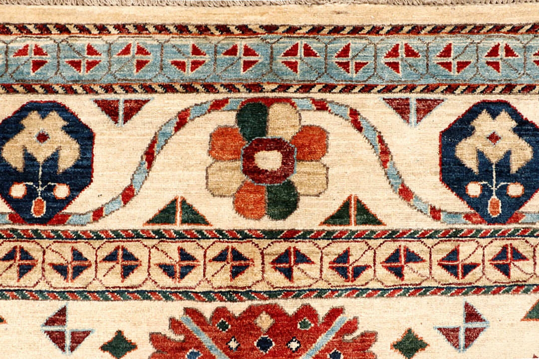 Blanched Almond Oushak 6'  x" 9' " - No. QA76215