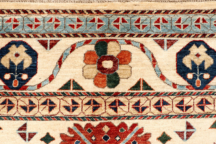 Blanched Almond Oushak 6'  x" 9' " - No. QA76215