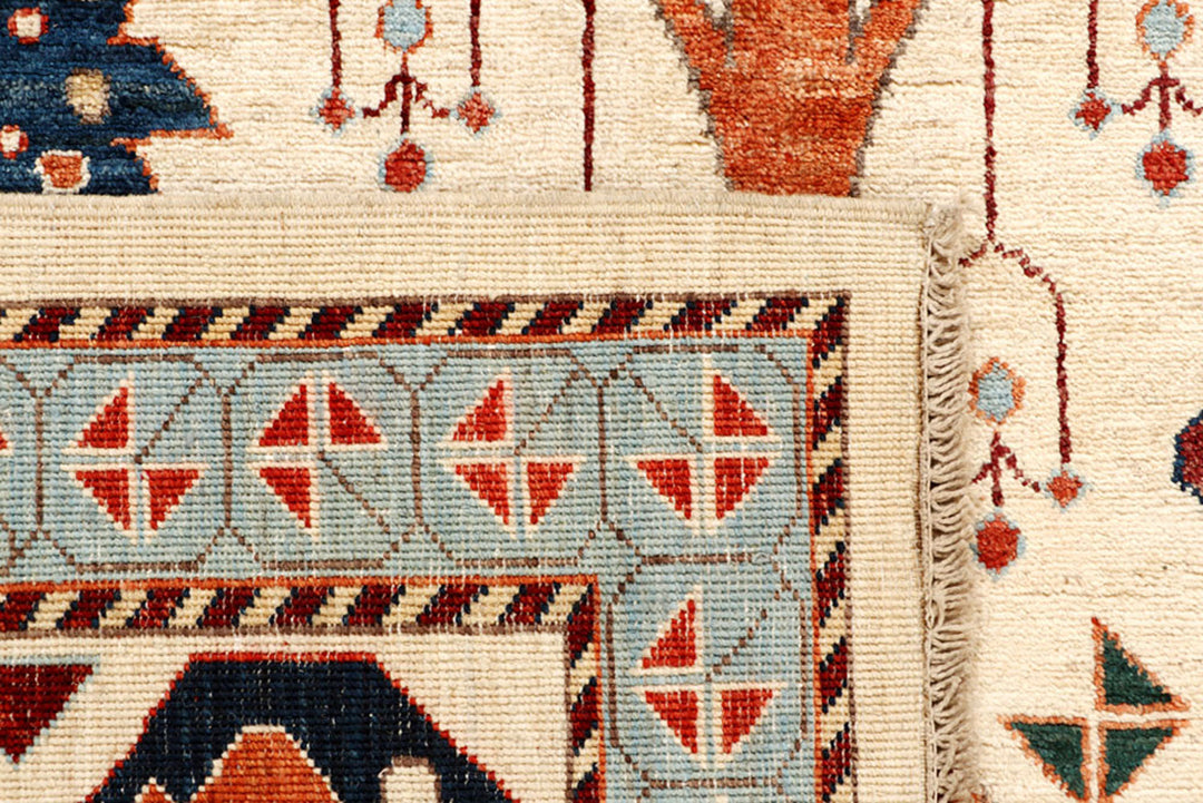 Blanched Almond Oushak 6'  x" 9' " - No. QA76215