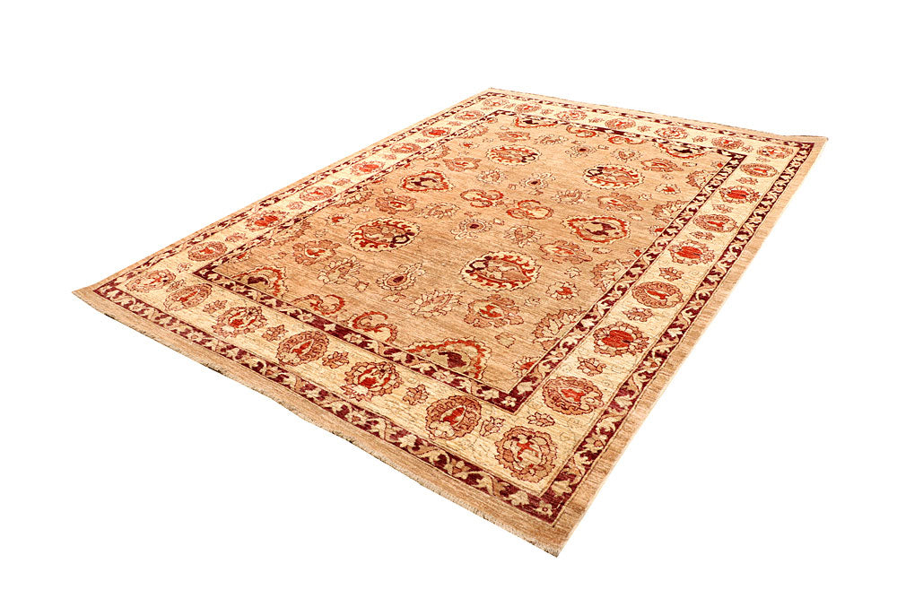 Bisque Ziegler 6' 11 x 9' 6 - No. 65585 - ALRUG Rug Store