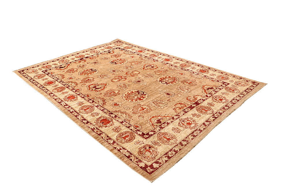 Bisque Ziegler 6' 11 x 9' 6 - No. 65585 - ALRUG Rug Store