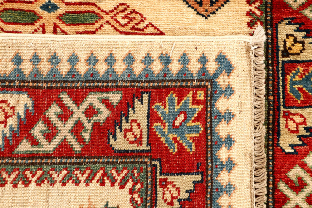 Blanched Almond Kazak 2' 7 x 8' - No. 65587 - ALRUG Rug Store