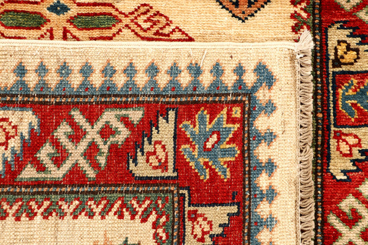 Blanched Almond Kazak 2' 7 x 8' - No. 65587 - ALRUG Rug Store
