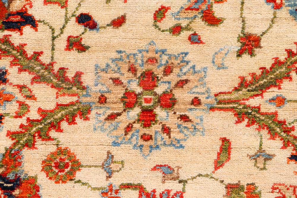 Ivory Oushak 2' x 5' 11 - No. 65593 - ALRUG Rug Store