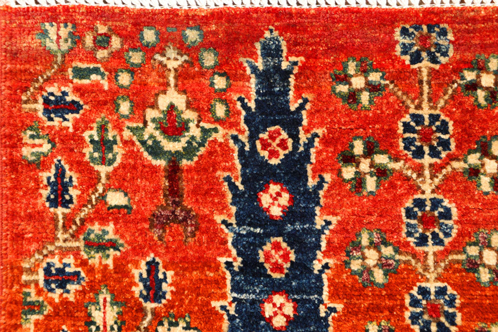 Orange Red Ziegler 2' 1 x 6' 7 - No. 65595 - ALRUG Rug Store
