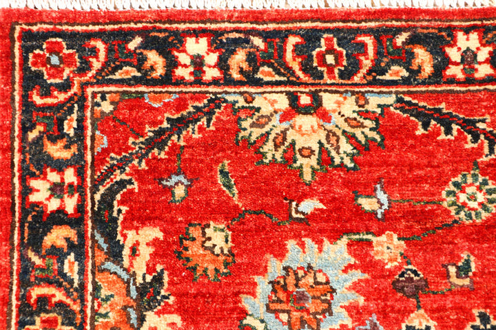 Red Oushak 2' 1 x 5' 7 - No. 65596 - ALRUG Rug Store