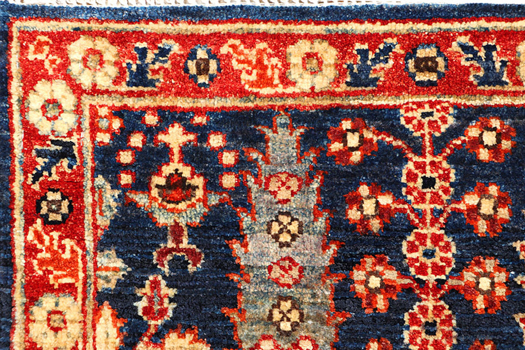 Midnight Blue Ziegler 2'  1" x 5'  10" - No. QA19270