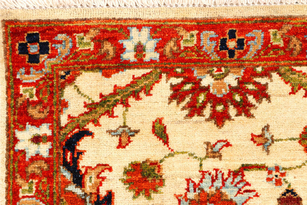 Ivory Oushak 2' x 5' 11 - No. 65600 - ALRUG Rug Store