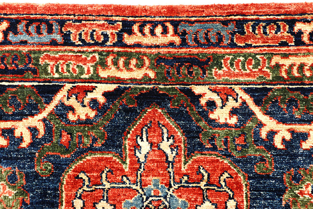 Orange Red Oushak 3'  x" 3'  11" - No. QA73129