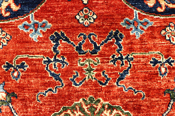 Orange Red Oushak 3'  x" 3'  11" - No. QA73129