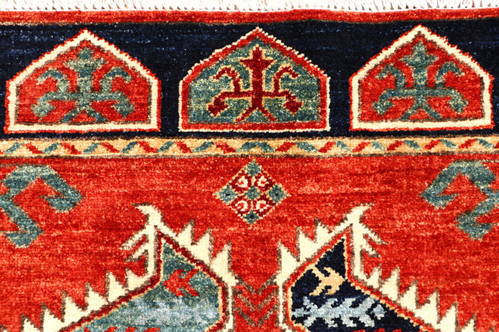 Orange Red Oushak 3'  1" x 4' " - No. QA71293