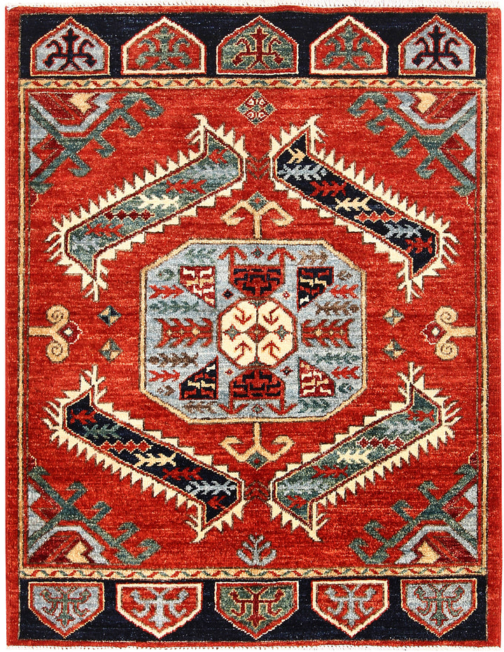 Orange Red Oushak 3'  1" x 4' " - No. QA71293