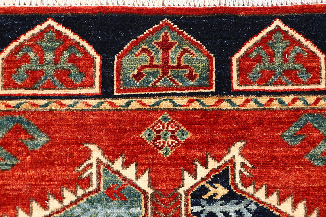 Orange Red Oushak 3'  2" x 4'  1" - No. QA72142