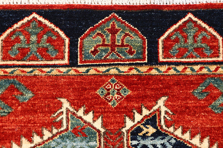 Orange Red Oushak 3'  2" x 4'  1" - No. QA72142