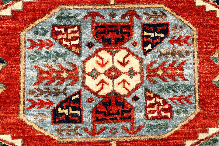 Orange Red Oushak 3'  2" x 4'  1" - No. QA72142