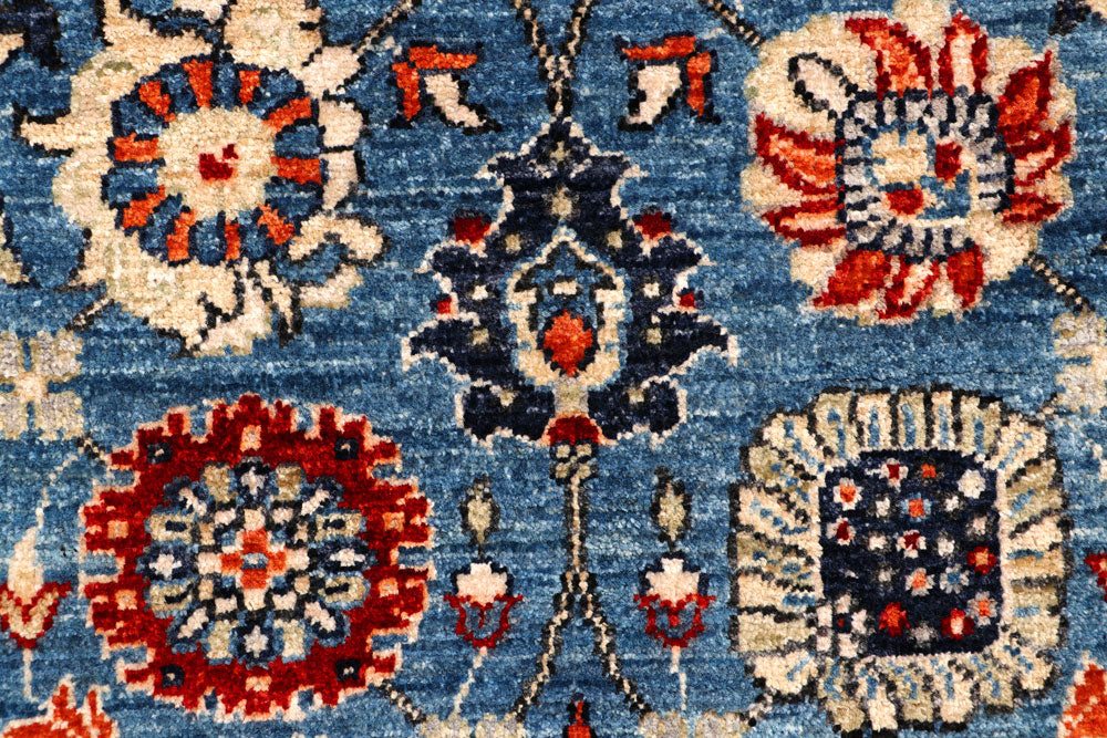 Steel Blue Ziegler 2' 8 x 8' - No. 65615 - ALRUG Rug Store