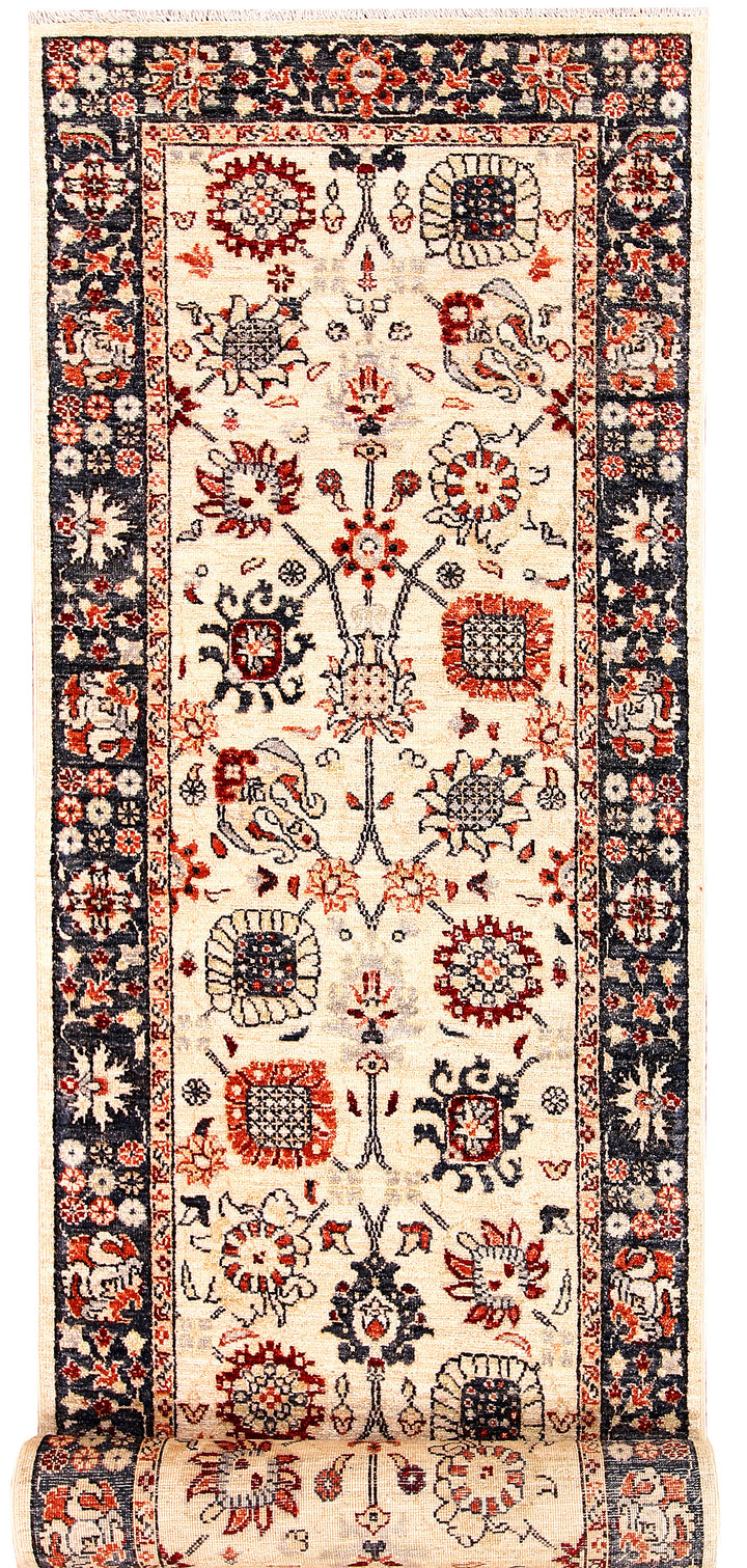Cornsilk Ziegler 2' 8 x 11' 6 - No. 65616 - ALRUG Rug Store