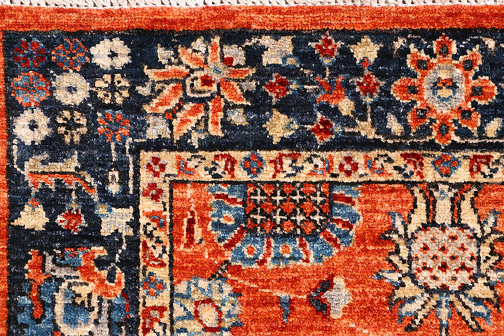 Tomato Ziegler 2' 7 x 9' 5 - No. 65618 - ALRUG Rug Store