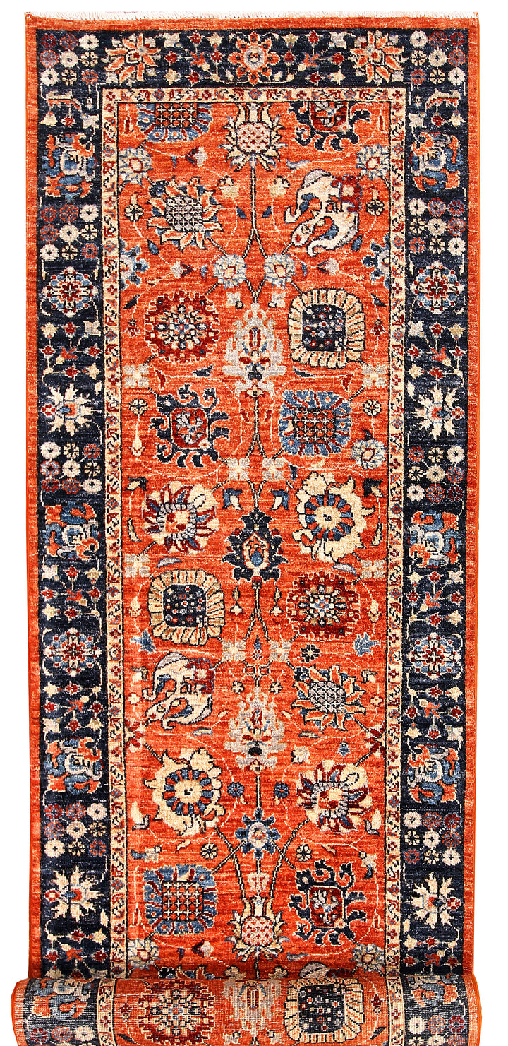 Tomato Ziegler 2' 7 x 9' 5 - No. 65618 - ALRUG Rug Store