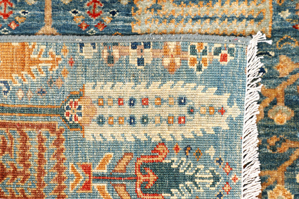 Teal Ziegler 2' 9 x 9' 5 - No. 65619 - ALRUG Rug Store