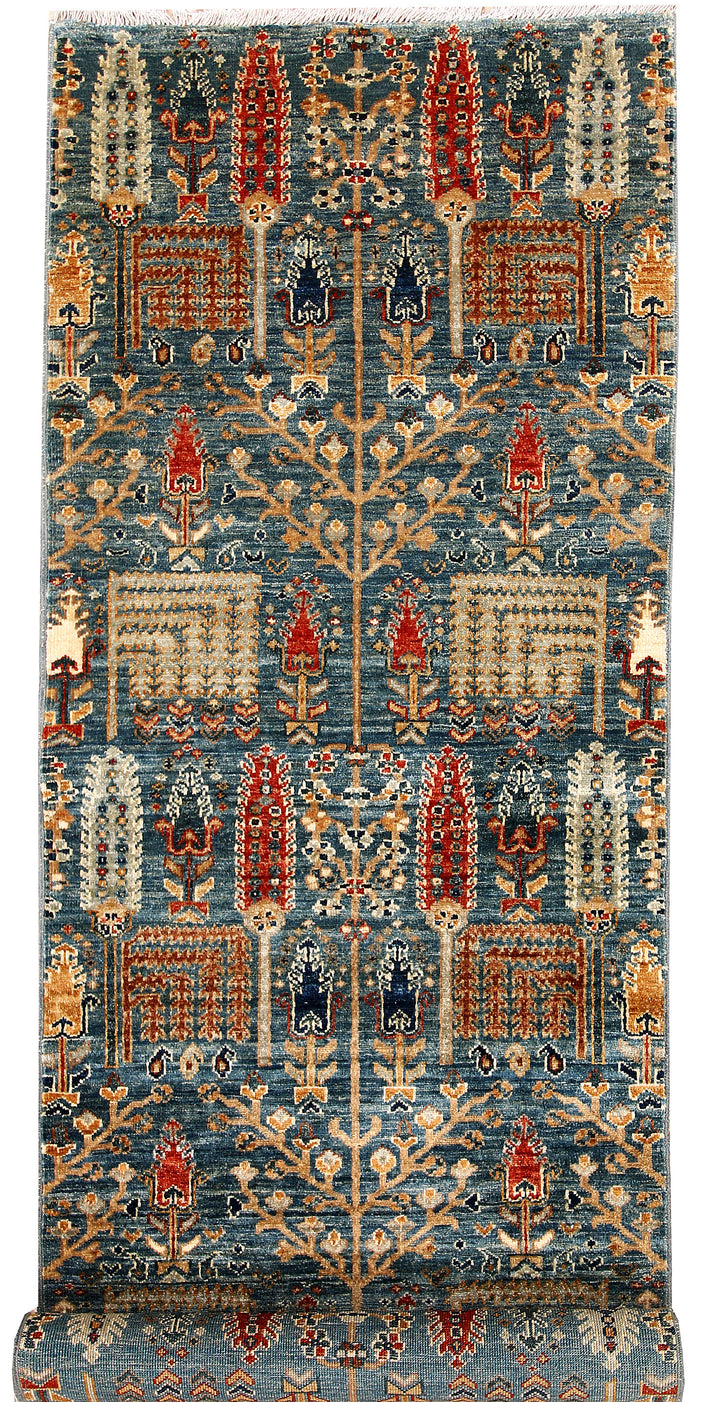 Teal Ziegler 2'  9" x 9'  5" - No. QA20474