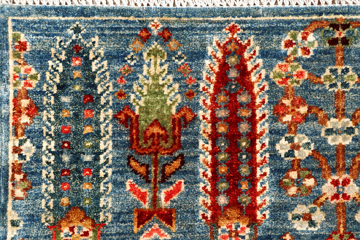 Steel Blue Ziegler 2' 8 x 10' 1 - No. 65623 - ALRUG Rug Store