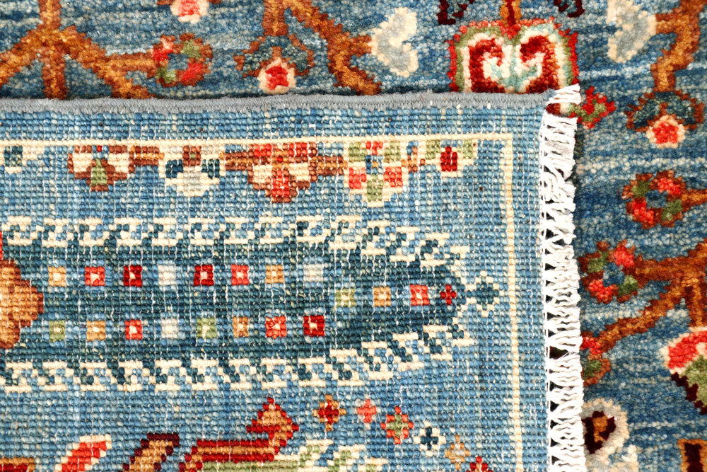 Steel Blue Ziegler 2' 8 x 10' 1 - No. 65623 - ALRUG Rug Store