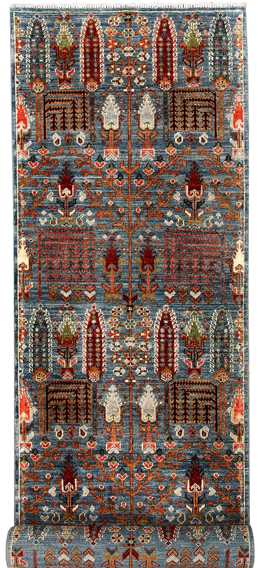 Steel Blue Ziegler 2' 8 x 10' 1 - No. 65623 - ALRUG Rug Store