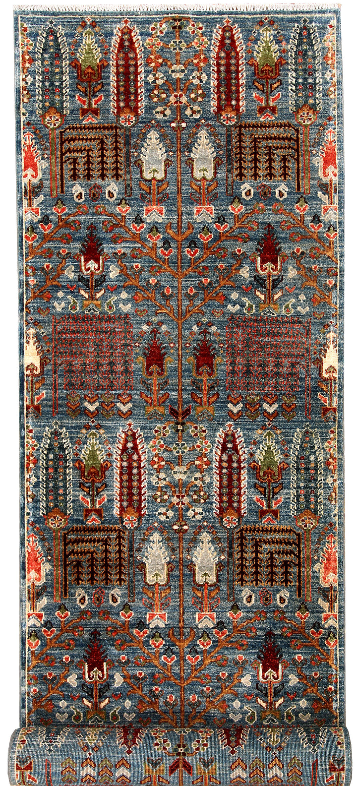 Steel Blue Ziegler 2' 8 x 10' 1 - No. 65623 - ALRUG Rug Store