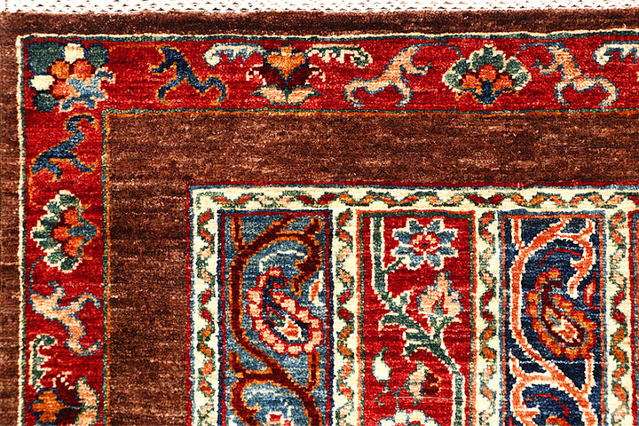 Multi Colored Shawl 2' 7 x 8' 1 - No. 65626 - ALRUG Rug Store