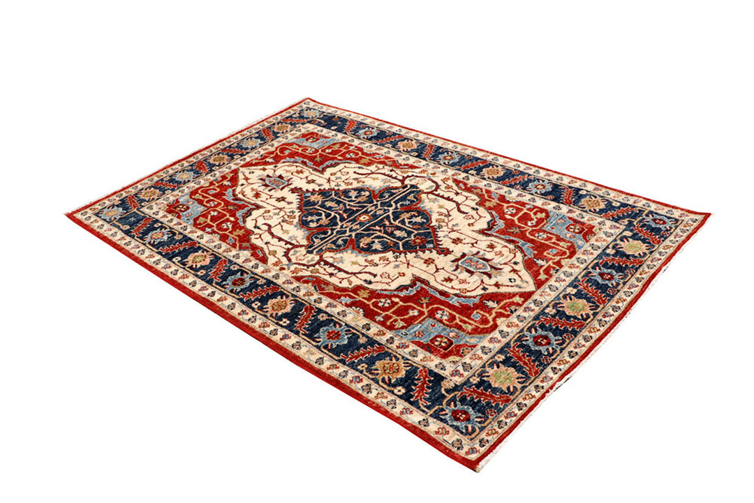 Firebrick Oushak 3'  11" x 6' " - No. QA97841