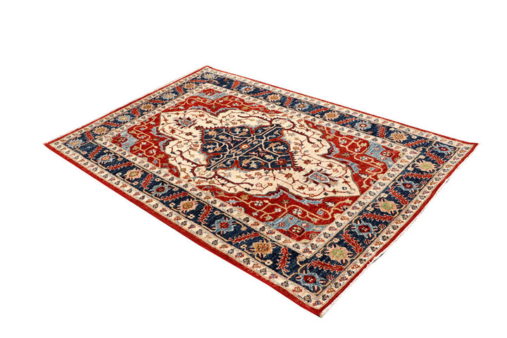 Firebrick Oushak 3'  11" x 6' " - No. QA97841