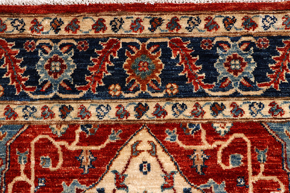 Firebrick Oushak 4' 1 x 5' 9 - No. 65630 - ALRUG Rug Store