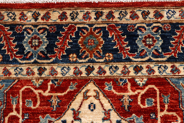 Firebrick Oushak 4' 1 x 5' 9 - No. 65630 - ALRUG Rug Store