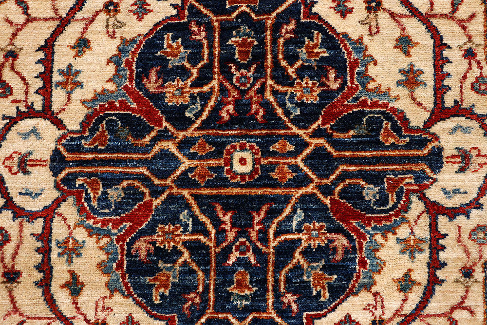 Firebrick Oushak 4' 1 x 5' 9 - No. 65630 - ALRUG Rug Store