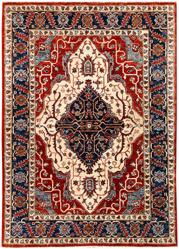 Firebrick Oushak 4' 1 x 5' 9 - No. 65630 - ALRUG Rug Store