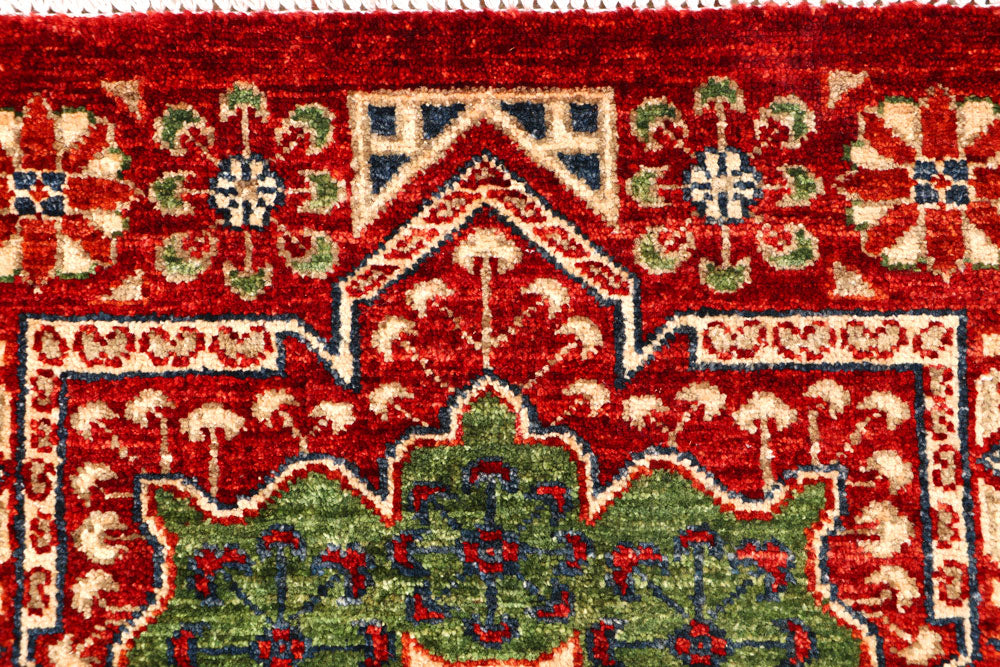 Firebrick Mamluk 2' 9 x 11' 9 - No. 65631 - ALRUG Rug Store