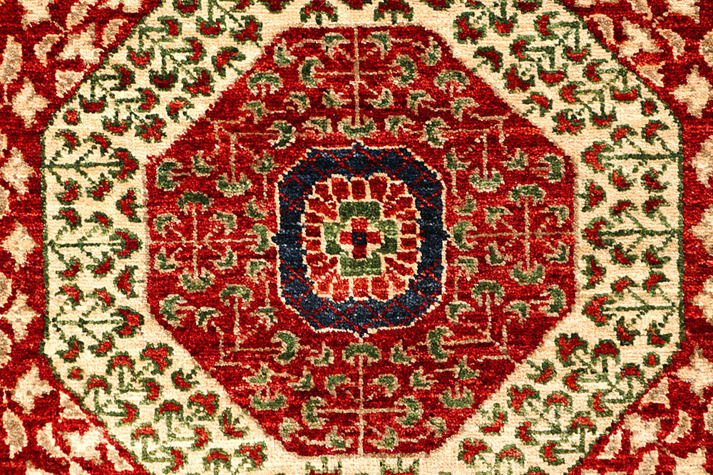 Firebrick Mamluk 2' 9 x 11' 9 - No. 65631 - ALRUG Rug Store