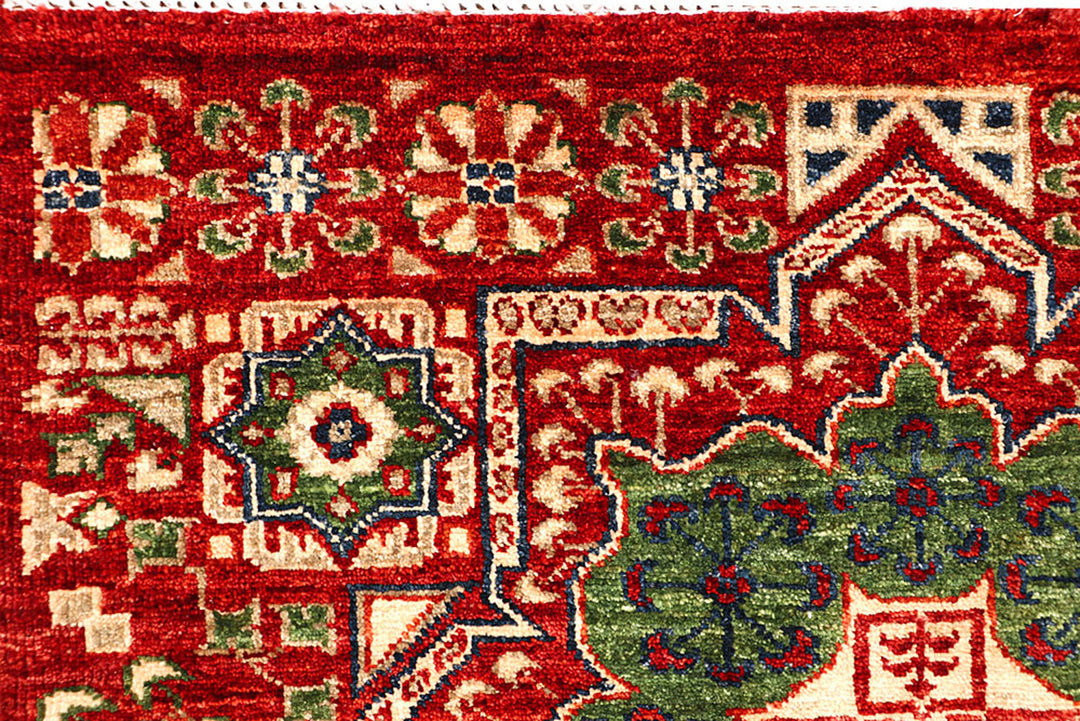 Firebrick Mamluk 2'  9" x 11'  9" - No. QA15279