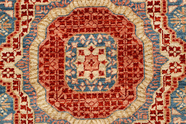 Steel Blue Mamluk 2' 9 x 9' 11 - No. 65635 - ALRUG Rug Store