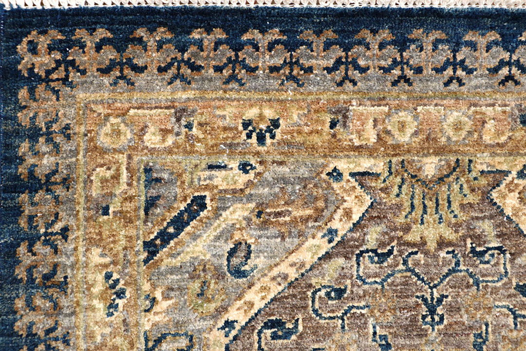Multi Colored Mamluk 2'  5" x 13'  11" - No. QA74490