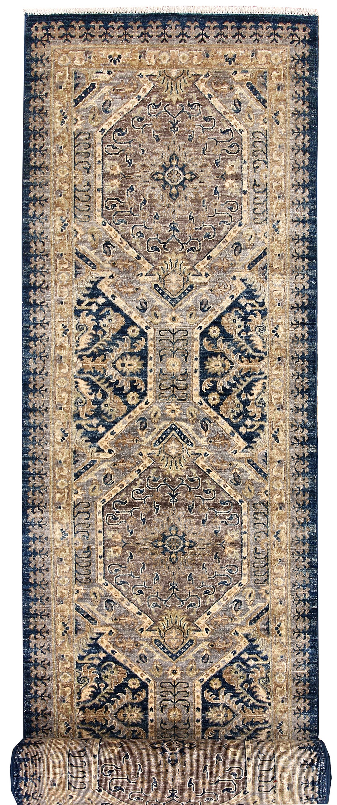 Multi Colored Mamluk 2' 5 x 13' 11 - No. 65636 - ALRUG Rug Store