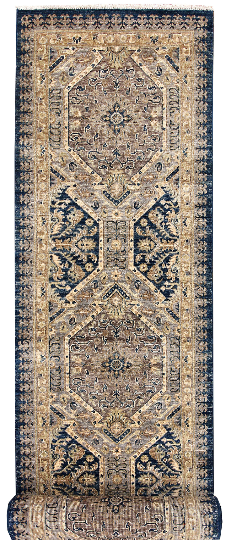 Multi Colored Mamluk 2' 5 x 13' 11 - No. 65636 - ALRUG Rug Store