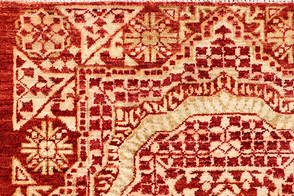 Firebrick Mamluk 2' 7 x 9' 5 - No. 65639 - ALRUG Rug Store